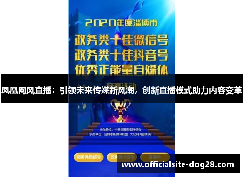 凤凰网风直播:引领未来传媒新风潮,创新直播模式助力内容变革